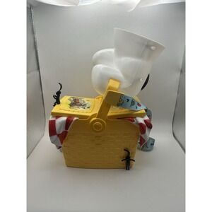 Disney Parks Mickey & Minnie's Runaway Railway Picnic Basket Popcorn Bucket